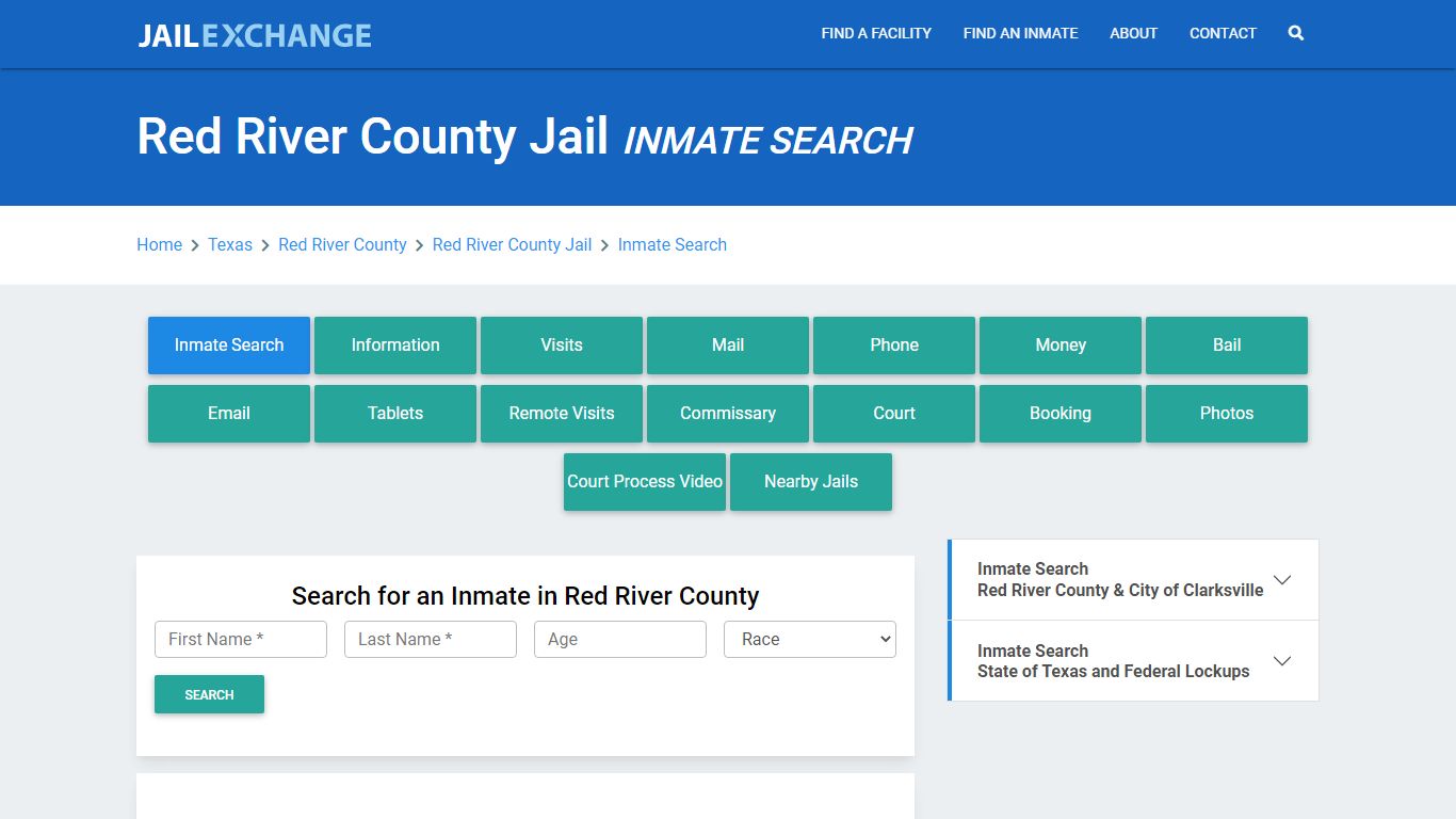 Red River County Jail, TX Inmate Search: Roster & Mugshots